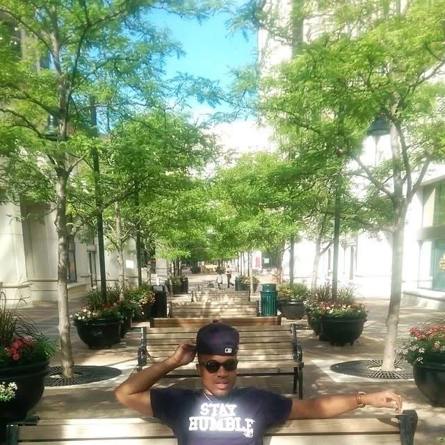 A sunny afternoon downtown